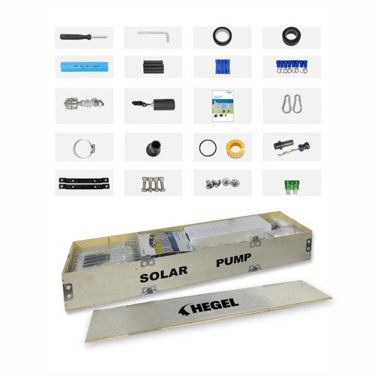 SOLAR DALGIÇ POMPA DC 4", 110V 1500W Qmax:7,5m3/h, Hmax:115m
