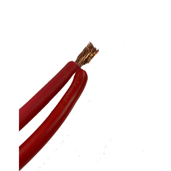 AKÜ BAĞLANTI KABLOSU 25MM2 KIRMIZI