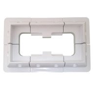 KARAVAN MONTAJ SETİ BEYAZ 6'LI SET (4 KÖŞE, 2 YAN)