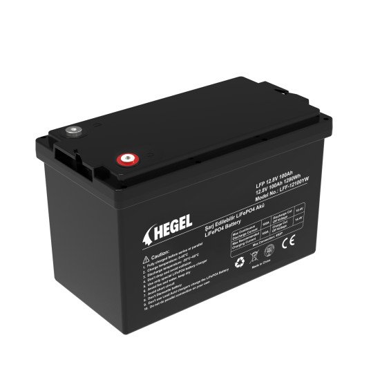 LİFEPO4 LİTYUM AKÜ 12.8V 100AH 