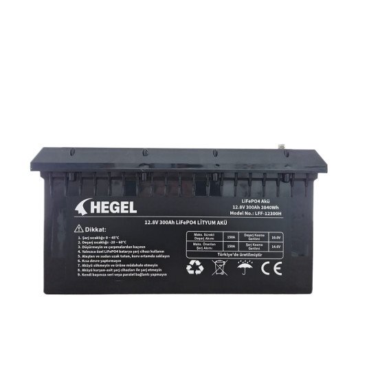HEGEL LİFEPO4 LİTYUM AKÜ 12.8V 300AH HEGEL LİFEPO4 LİTYUM AKÜ 12.8V 300AH
