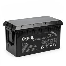 HEGEL LİFEPO4 LİTYUM AKÜ 25.6V 150AH 3840Wh BLUETOOTH'LU