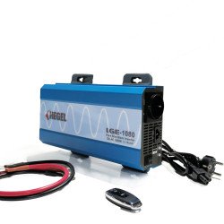 1000W 12V TAM SİNÜS AC ŞARJLI KUMANDALI İNVERTER