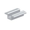 PANEL SET ALÜMİNYUM; ORTA TUTUCU, CİVATA 35MM,  BAKLAVA SOMUN M8