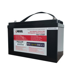 12.8V 100AH LİFEPO4 LİTYUM AKÜ