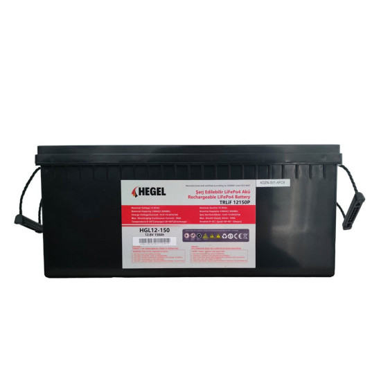 LİFEPO4 LİTYUM AKÜ 12.8V 150AH 1920Wh M8