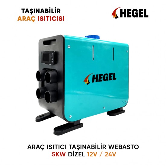 TAŞINABİLİR PORTATİF WEBASTO 5KW DİZEL 12/24V