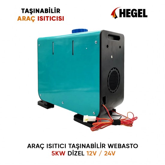 TAŞINABİLİR PORTATİF WEBASTO 5KW DİZEL 12/24V