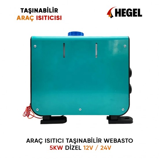 TAŞINABİLİR PORTATİF WEBASTO 5KW DİZEL 12/24V